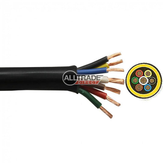 7 core trailer cable