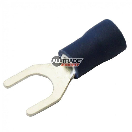 blue fork crimp terminal