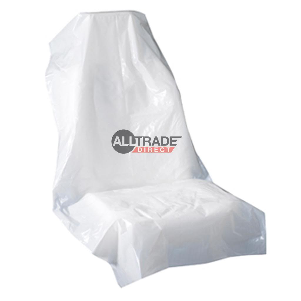 White Disposable Seat Covers For Cars & Vans