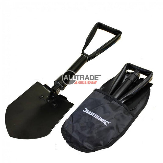 folding shovel with bag