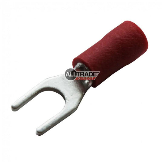 red fork crimp terminal
