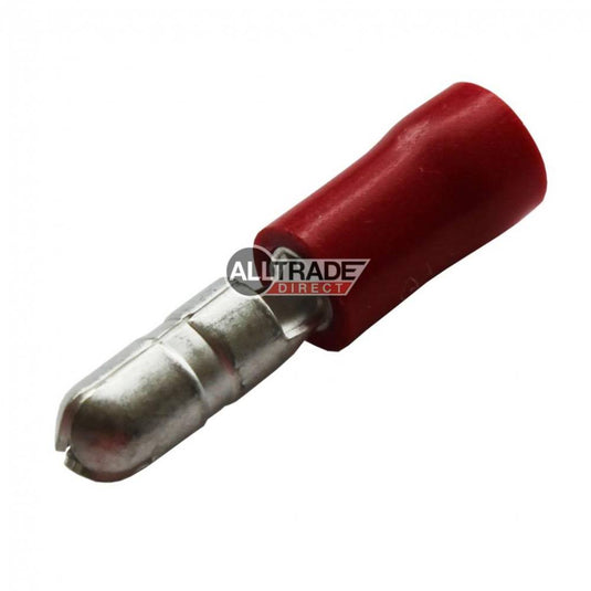 red male bullet crimp terminal