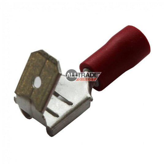 red piggyback crimp terminal