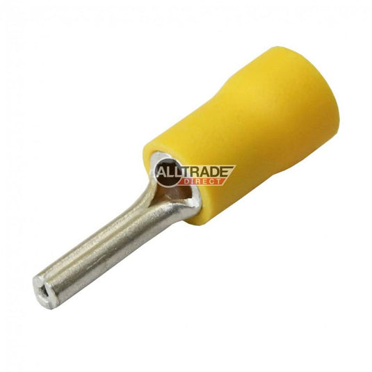 yellow pin crimp terminal