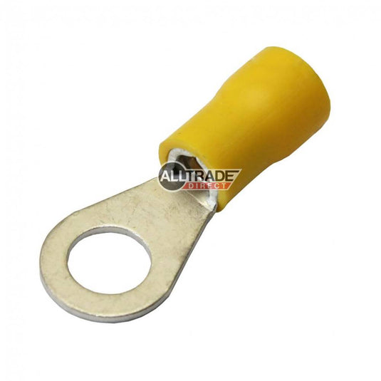 yellow ring crimp terminal