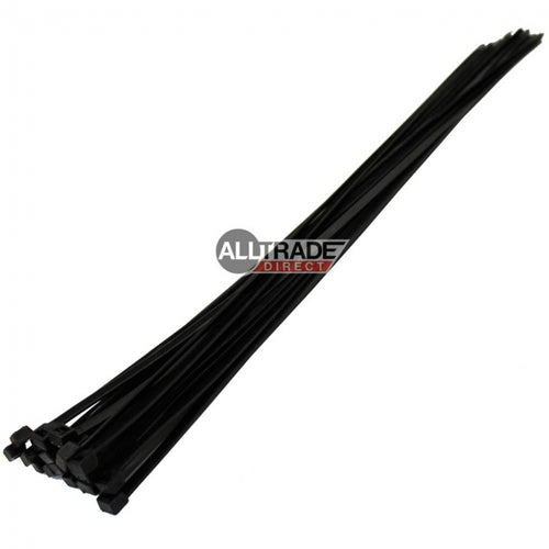710mm black cable ties