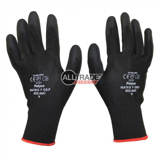polyco matrix pu gloves