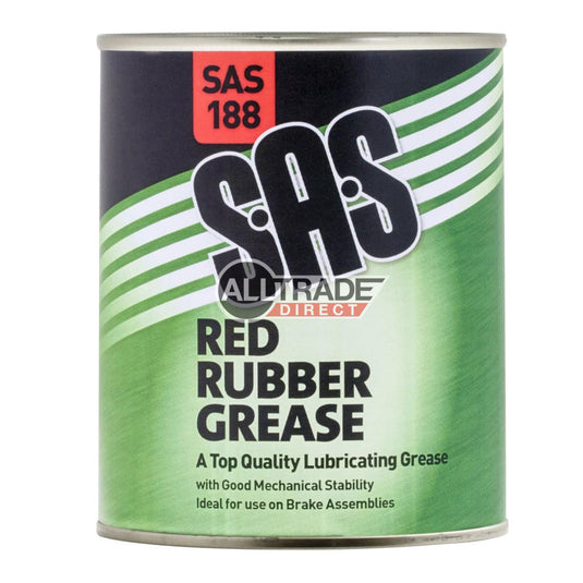 red rubber grease